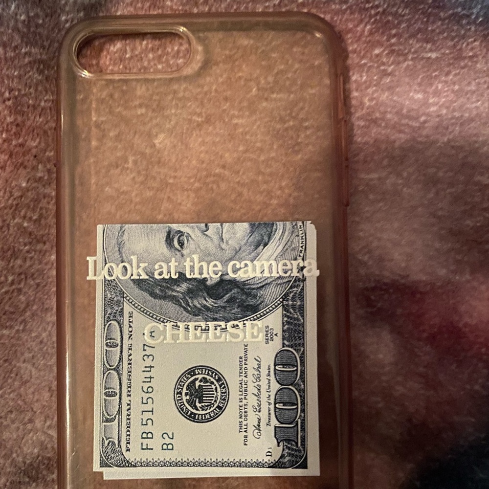 “look at the camera…CHEESE” iphone 7 plus case